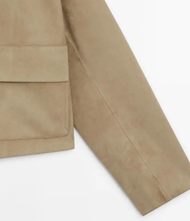 Echoarchiv | Klassische Wildlederjacke