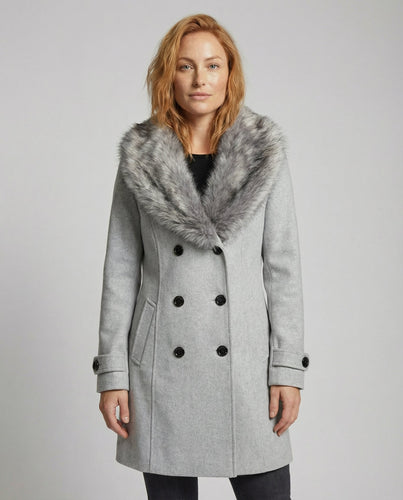 Luxuriöser Eleganter Pelzmantel Damen | Heidi-Mode
