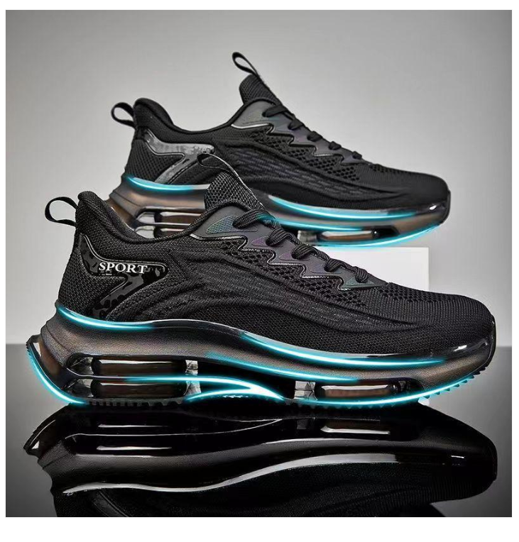 Lässige, atmungsaktive Sneakers mit doppeltem Luftpolster – Névara