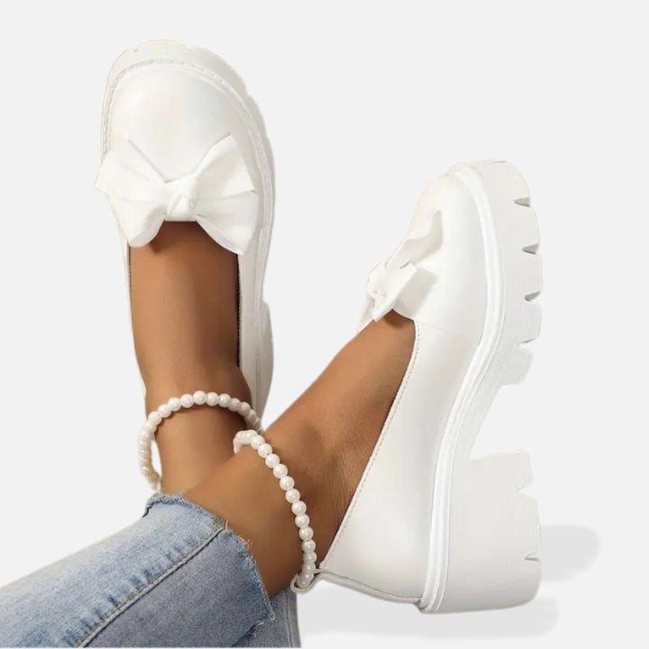 Echoarchiv | Damen Plattform Loafers Schuhe