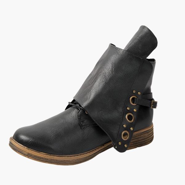 Rutschfeste Ankleboots mit Reißverschluss an der Seite Echoarchiv