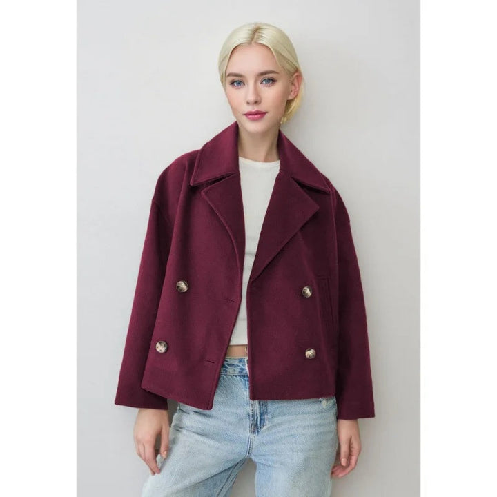 Echoarchiv | Jacke Kurz Doppelreiher Schicke Oberbekleidung