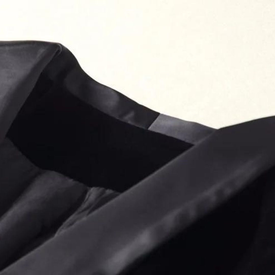 Echoarchiv | Blazer Aus Samt mit Satinaufschlägen