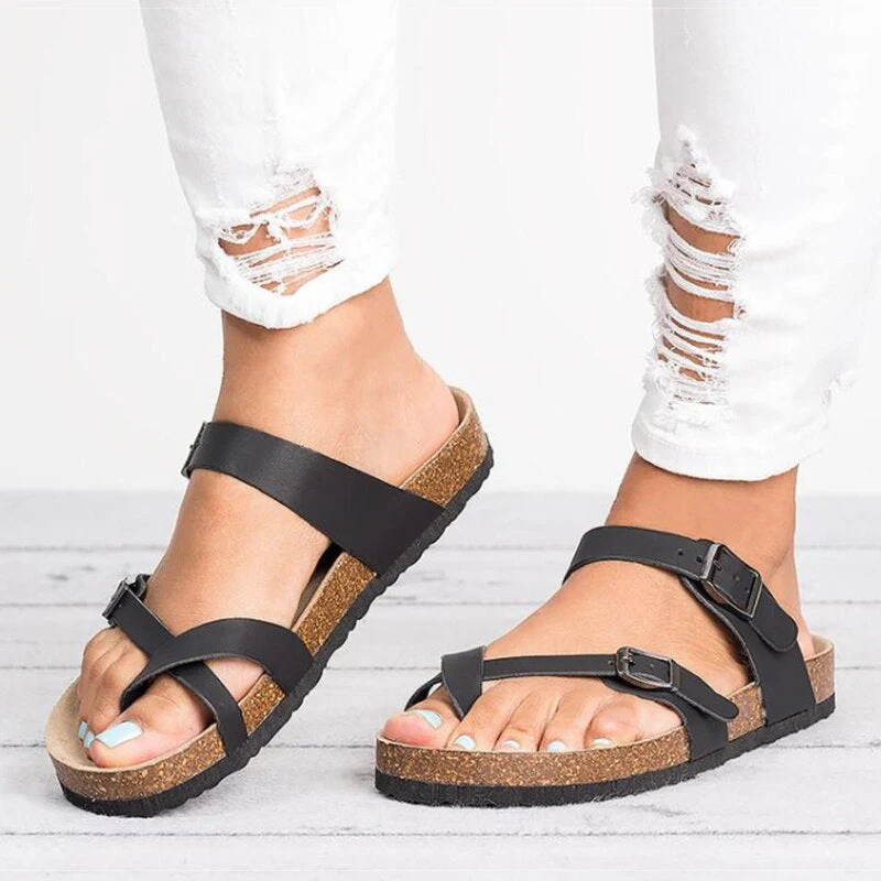 Echoarchiv | Orthopädische Sandalen für Frauen Verstellbar