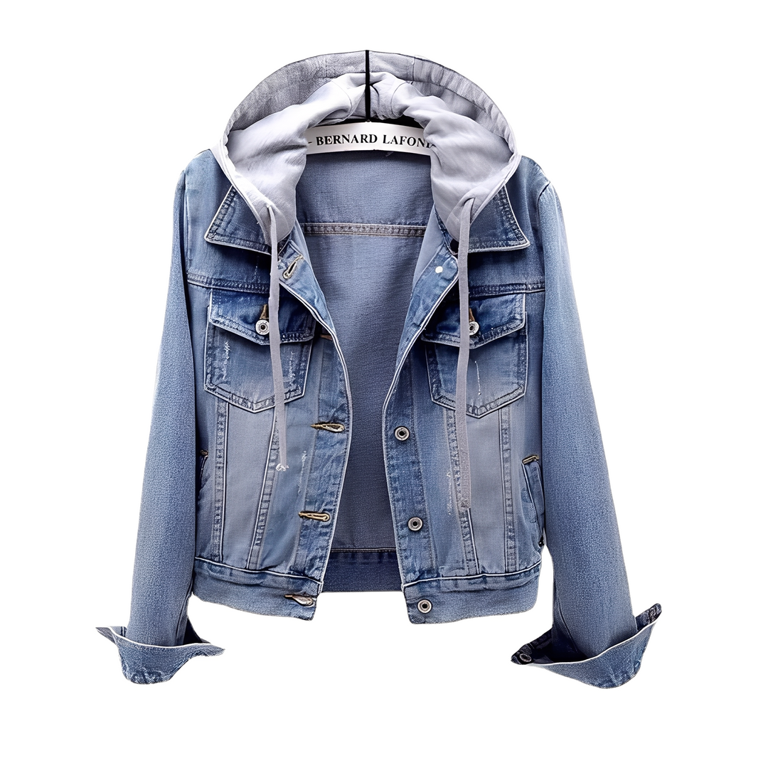 Echoarchiv | Stilvolles JEchoarchivnsjacke mit Kapuze für Frauen