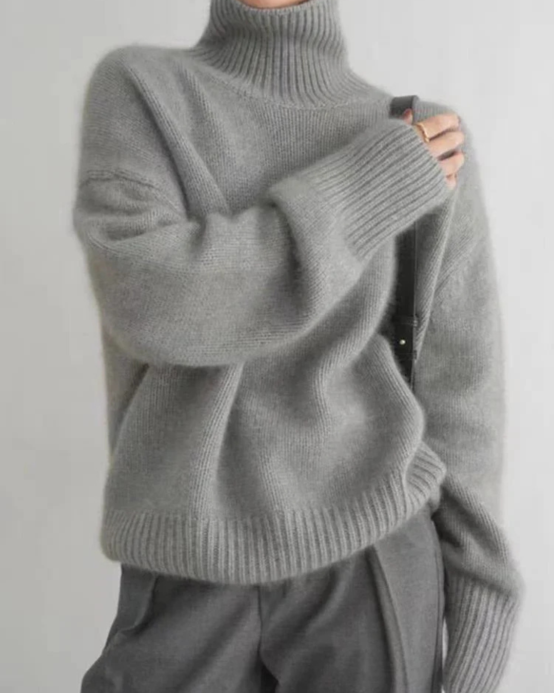 Echoarchiv | Weicher Rollkragenpullover