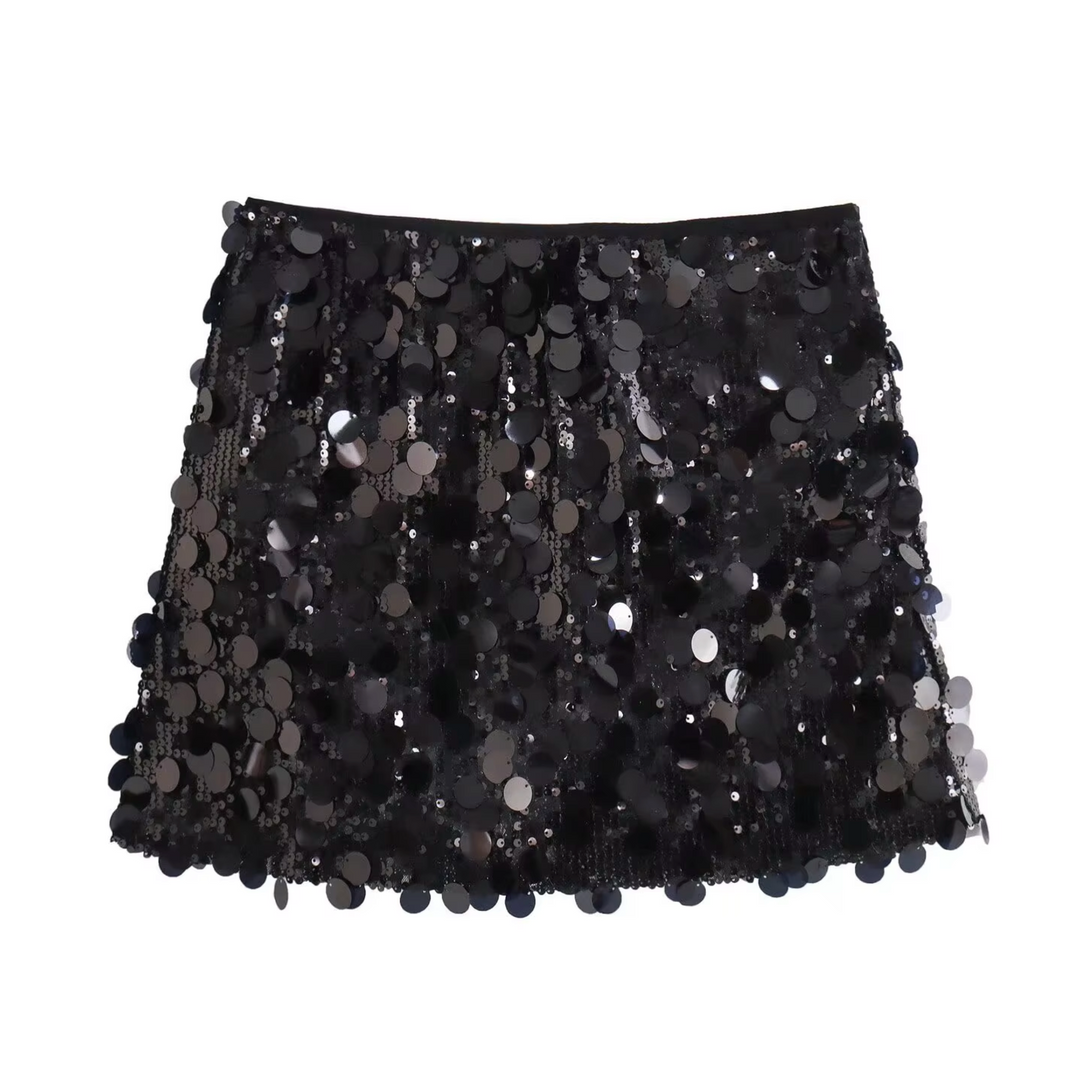 Echoarchiv | Minirock mit Paillettenprint für Damen
