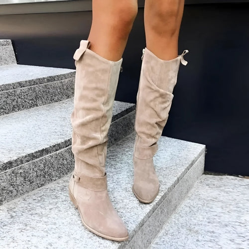 Damenstiefel aus hochwertigem Material