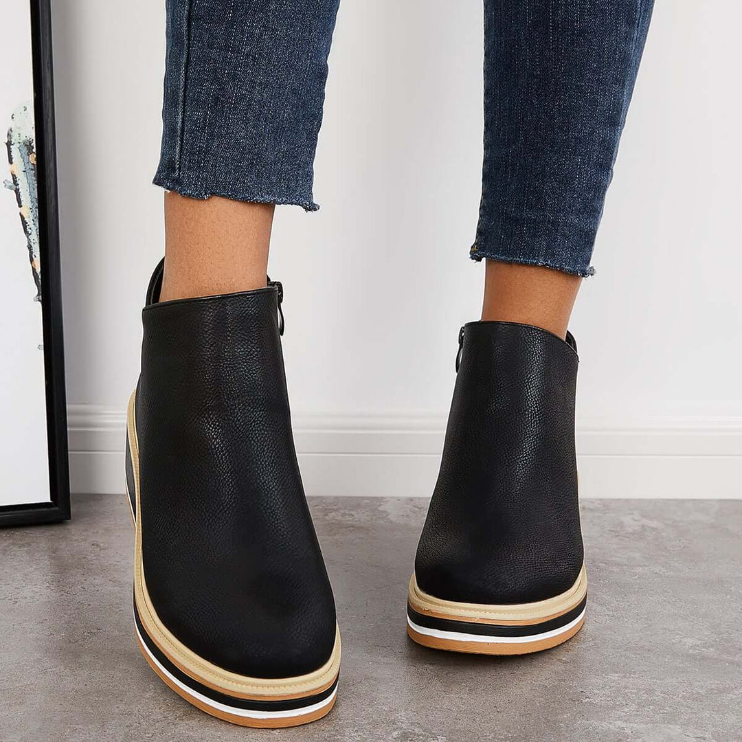 Echoarchiv | Stiefelette mit Seitenreißverschluss