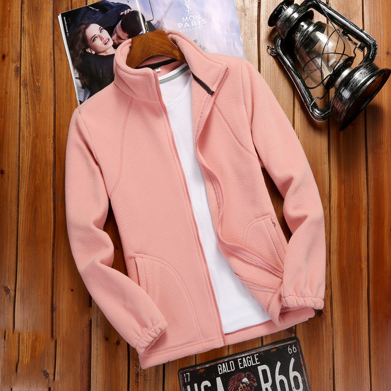Fleecejacke Damen Reißverschluss-Fleece mit Stehkragen – Célinea