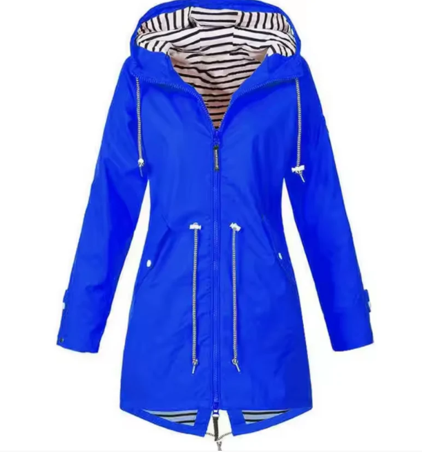 Wasserdichte Jacke mit Kapuze – Célinea