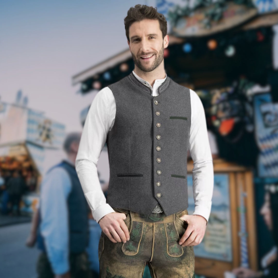 Stylische und einzigartige Trachtenweste – Marzano