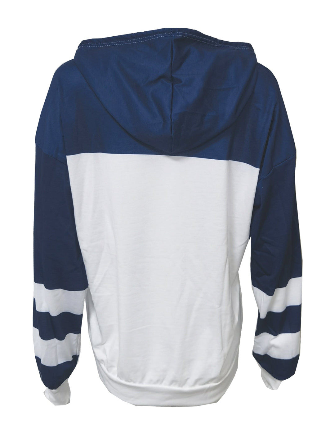 Echoarchiv | Colorblock-Hoodie mit Anker-Print