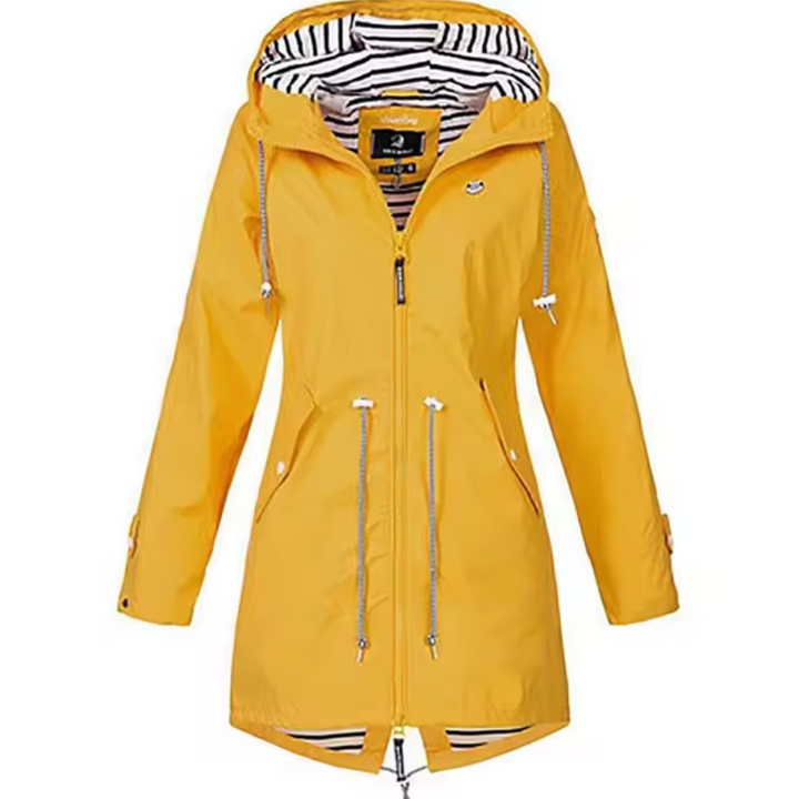 Echoarchiv | Wasserdichte Jacke mit Kapuze