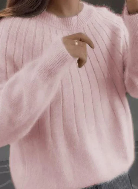 Echoarchiv | Flauschiger Strickpullover