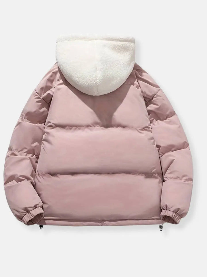 Echoarchiv | Warme Reißverschluss Winterjacke Komfort und Stil für Kalte Tage
