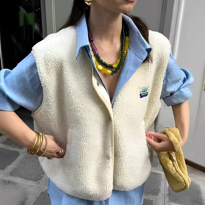 Echoarchiv | GewEchoarchivter Offener Strick-Cardigan für Damen