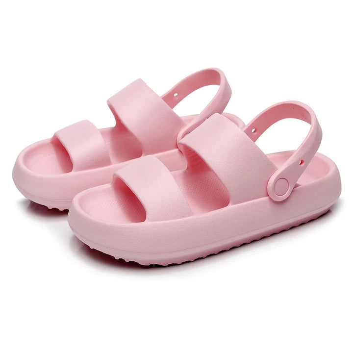 Echoarchiv | Orthopädische Sandalen Comfort Plus Pantoletten mit Doppelriemen Gepolsterte, Lässige Slip-On-Sandalen