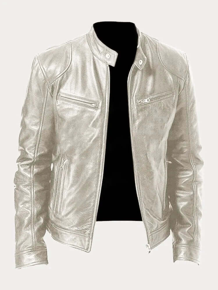 Echoarchiv | Herren Klassische Lederjacke