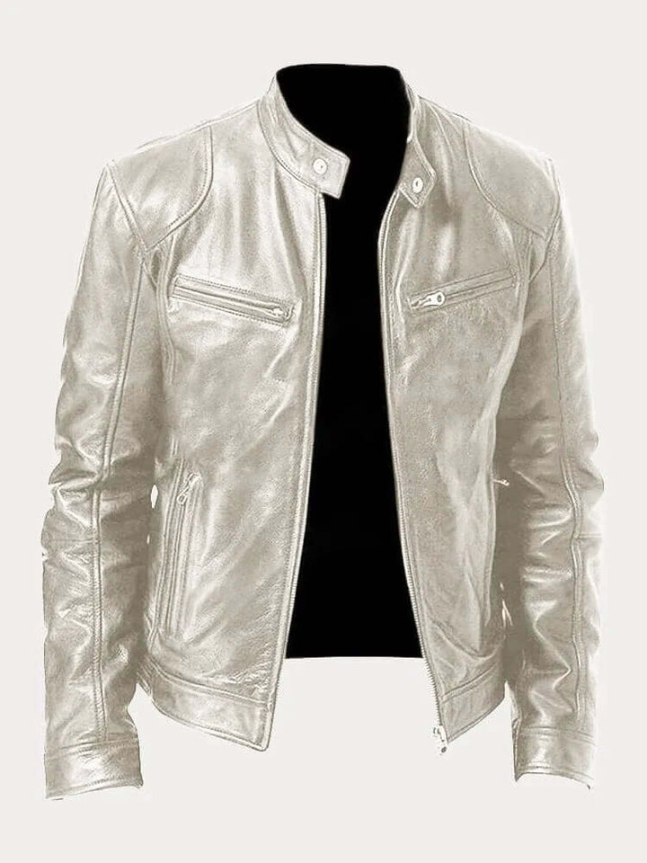 Echoarchiv | Herren Klassische Lederjacke
