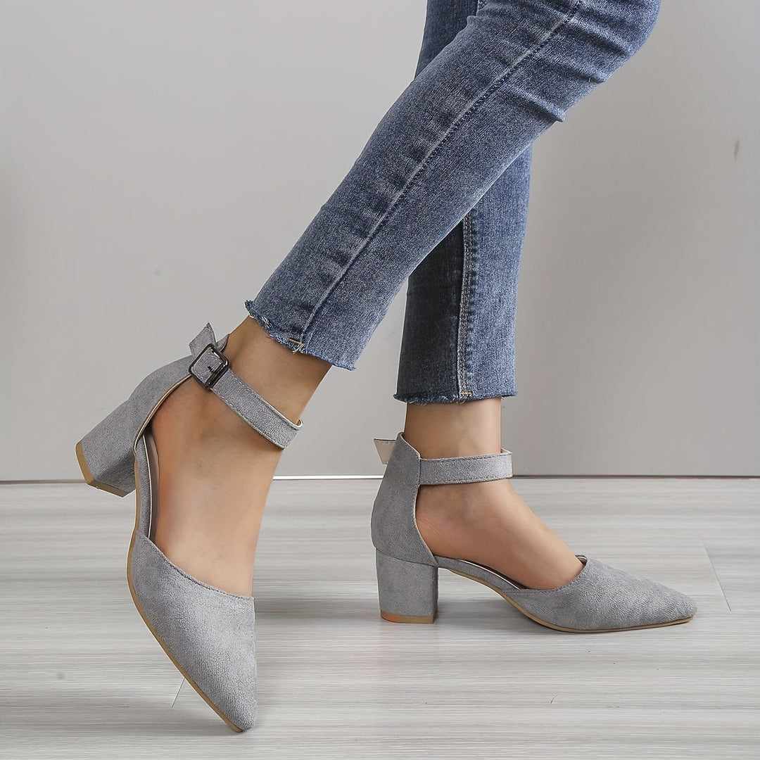 Echoarchiv | Damen Sandalen mit Blockabsatz Schnürung, mit Knöchelriemen, Elegant