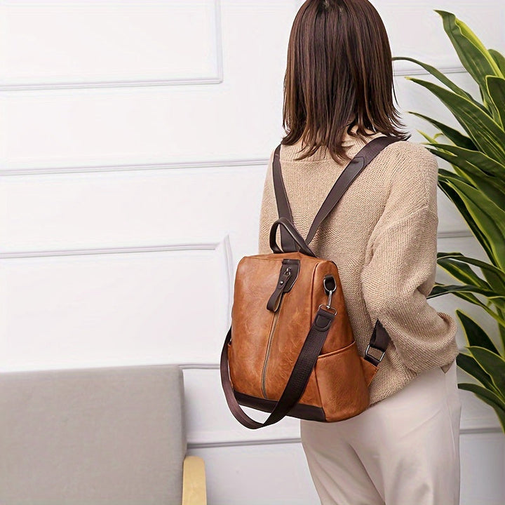 Diebstahlsicherer Damen Rucksack Vegan | Anti-Diebstahl City-Backpack – Avelisse