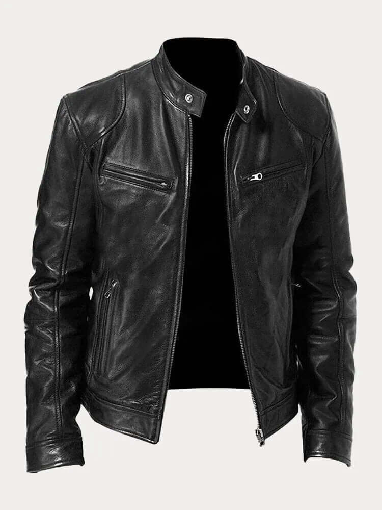 Echoarchiv | Herren Klassische Lederjacke