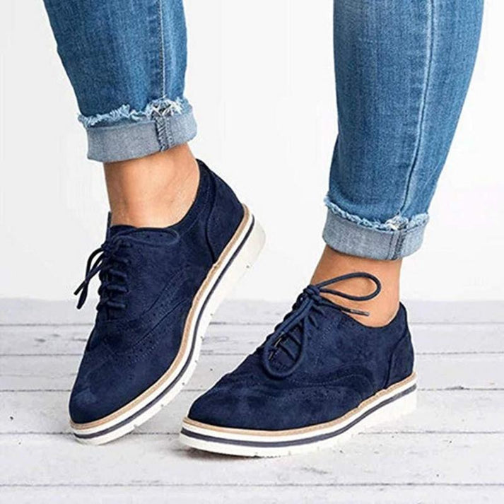 Stilvolle schuhe mit Schnürsenkeln