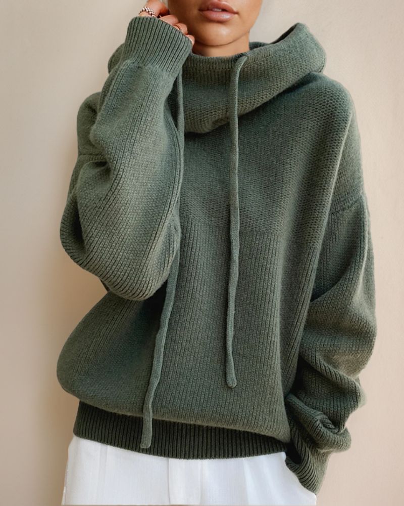 Echoarchiv | Merino Wol Trollenhals-Pullover