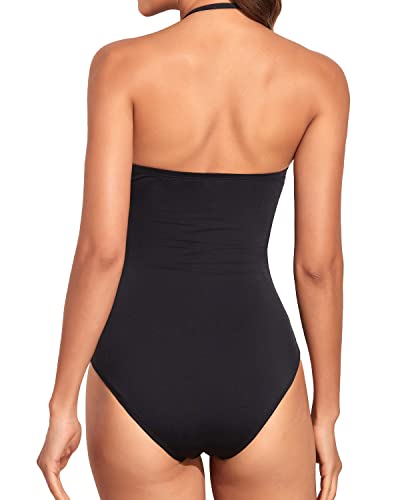 Echoarchiv | Bauchkontrolle Einteiler Bikinis Strapless BadEchoarchivnzüge für Frauen