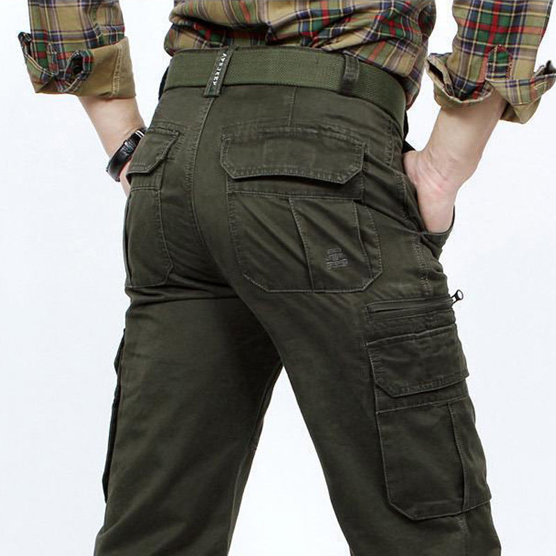 Herren Cargo-Hose mit multifunktionalen Taschen und strapazierfähigem Material Echoarchiv 1762489819