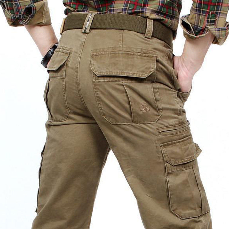 Herren Cargo-Hose mit multifunktionalen Taschen und strapazierfähigem Material Echoarchiv 1762489819