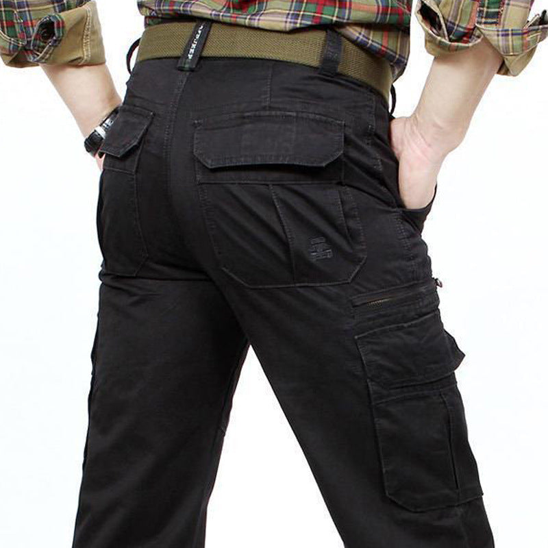 Herren Cargo-Hose mit multifunktionalen Taschen und strapazierfähigem Material Echoarchiv 1762489819