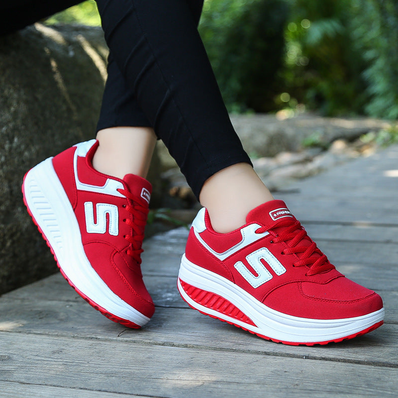 Damen nan Balance-Walking-Sneaker mit ergonomischer Wippsohle und entlastender Mittelsohle Echo Archiv