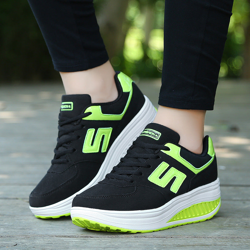 Damen nan Balance-Walking-Sneaker mit ergonomischer Wippsohle und entlastender Mittelsohle Echo Archiv