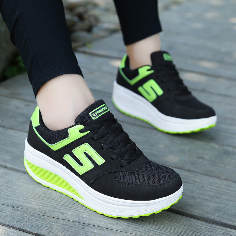 Damen nan Balance-Walking-Sneaker mit ergonomischer Wippsohle und entlastender Mittelsohle Echo Archiv