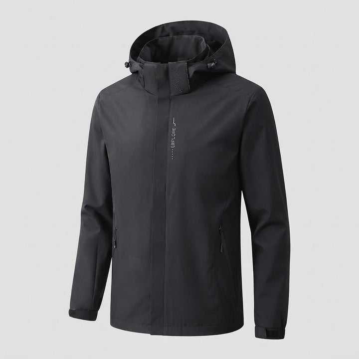 Herren Wind- und Wasserabweisende Sportjacke Echo Archiv