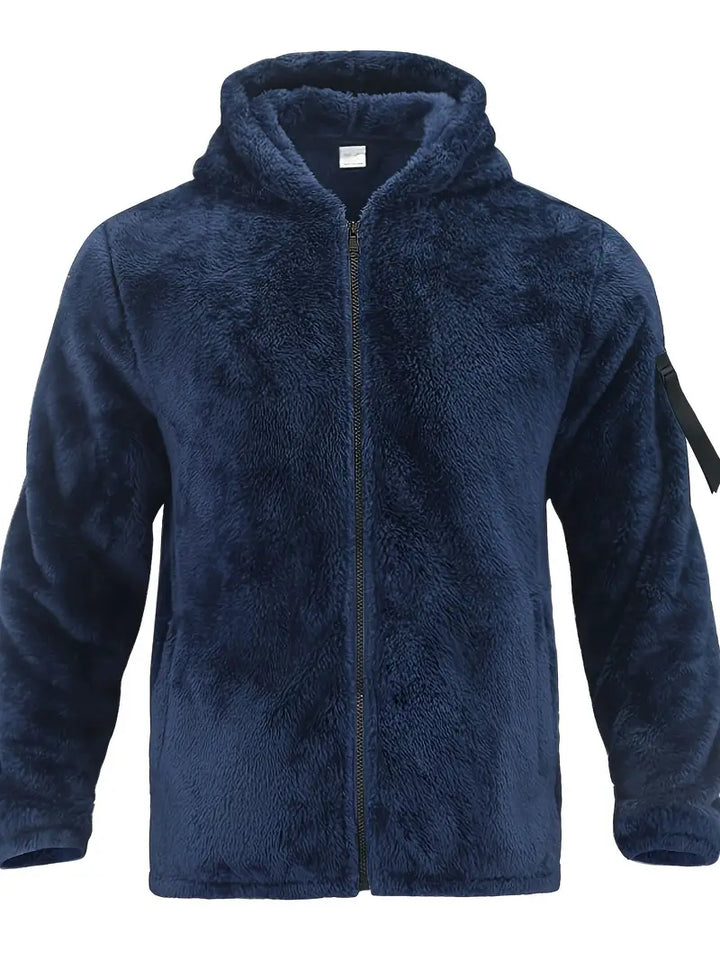 Echoarchiv Teddyjacke mit Reißverschluss für Männer