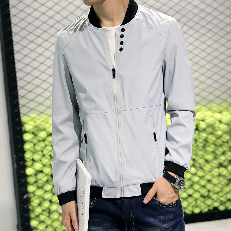 Herren sportliche Steppjacke mit elastischen Bündchen Echoarchiv