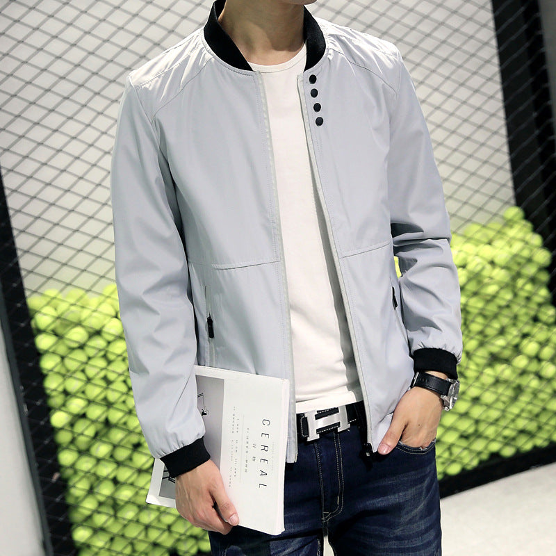 Herren sportliche Steppjacke mit elastischen Bündchen Echoarchiv
