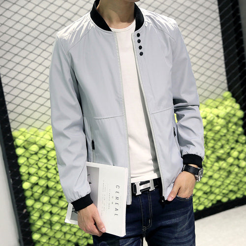 Herren sportliche Steppjacke mit elastischen Bündchen Echoarchiv