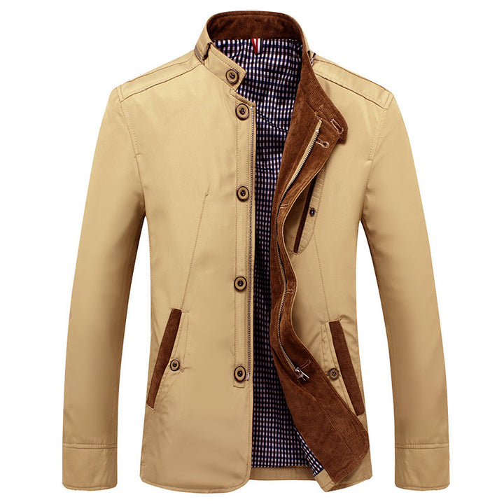 Herren elegante Freizeitjacke mit modischen Details Echoarchiv