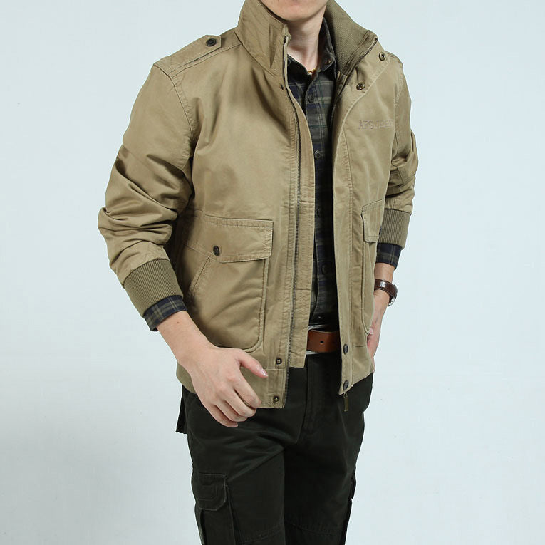 Herren robuste Freizeitjacke im urbanen Stil Echoarchiv