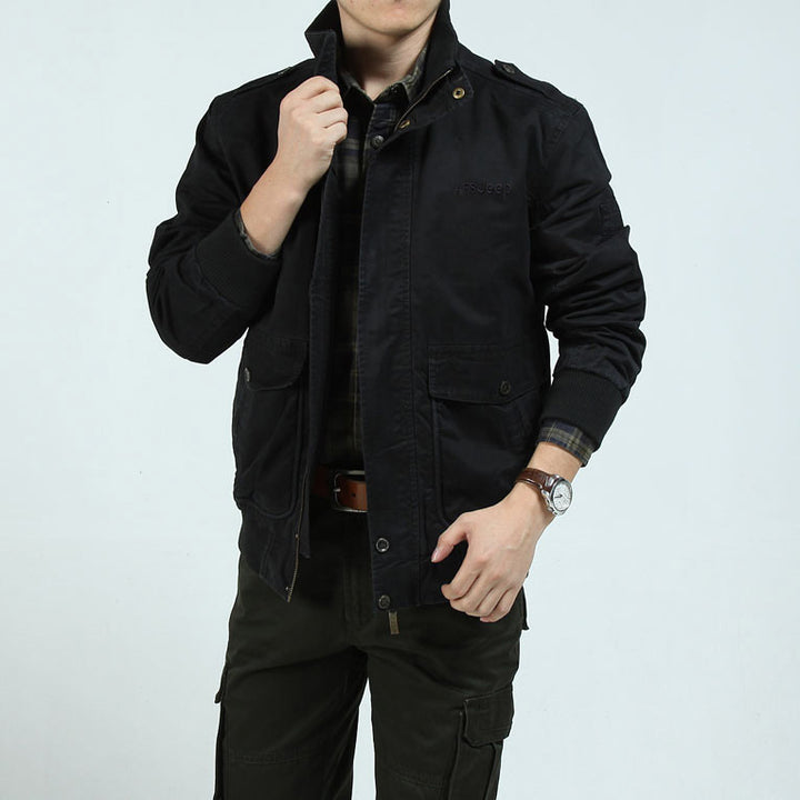 Herren robuste Freizeitjacke im urbanen Stil Echoarchiv