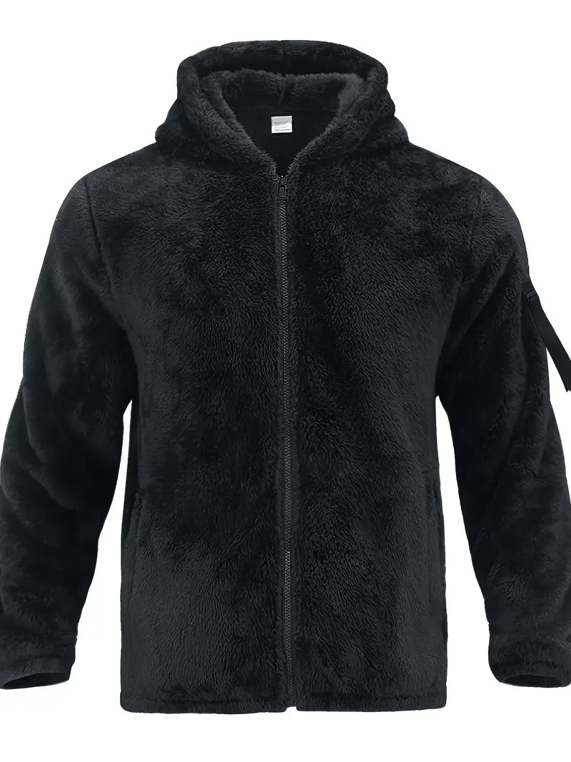 Echoarchiv Teddyjacke mit Reißverschluss für Männer