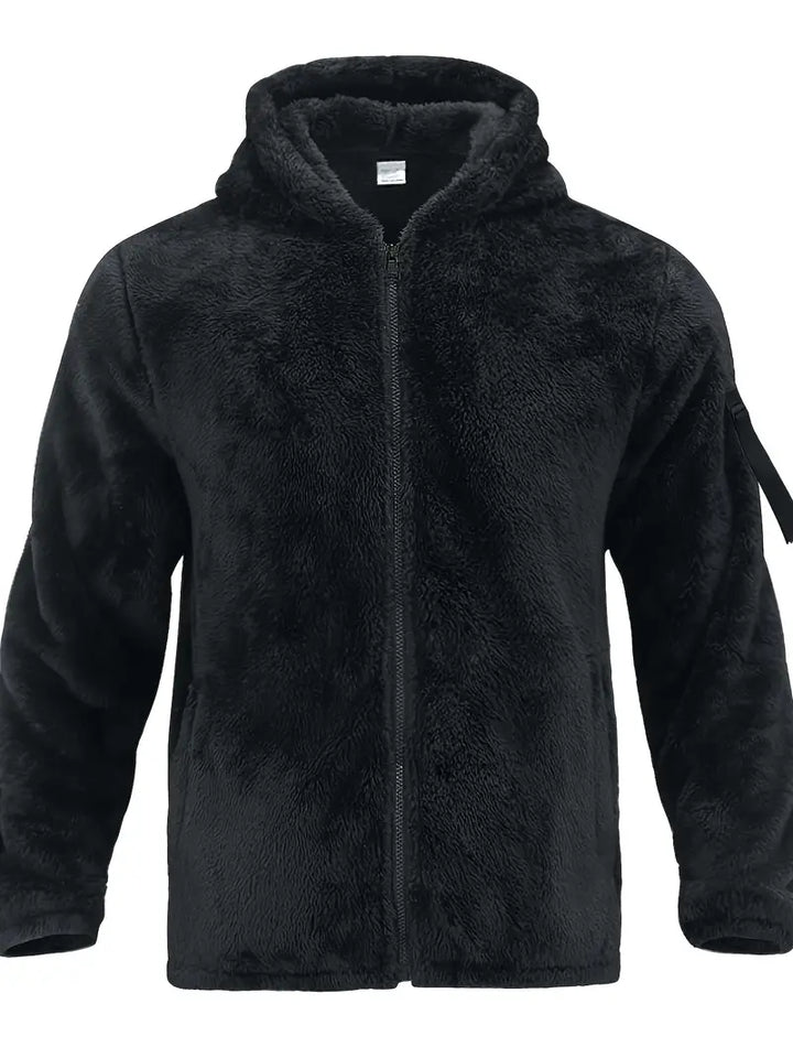 Echoarchiv Teddyjacke mit Reißverschluss für Männer