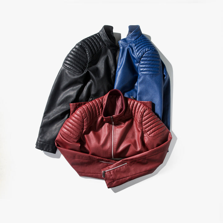 Herren klassische Motorradjacke Echoarchiv