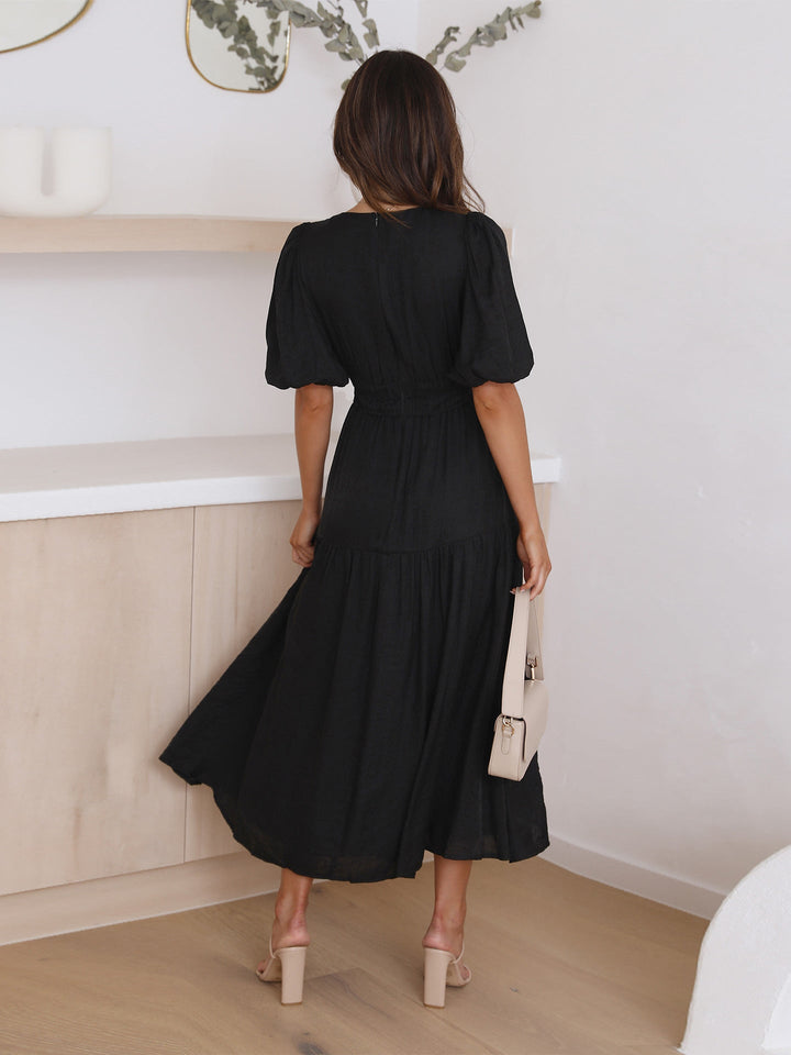 Echoarchiv | Kleid Mit Puffärmeln