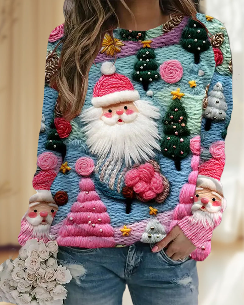 Echoarchiv | Weihnachtsbaum und Weihnachtsmann Drucken