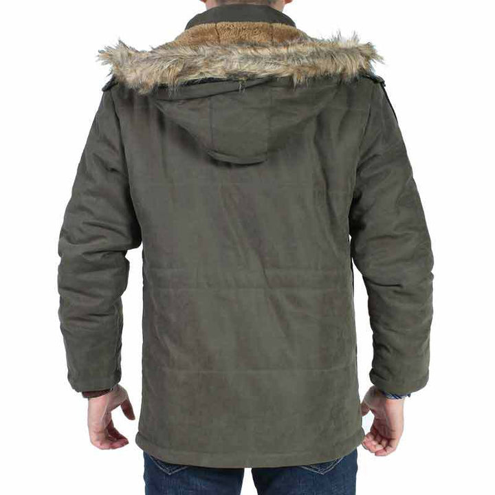 Herren Komfortable Winterparka Echo Archiv